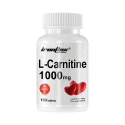IronFlex L-Carnitine 1000mg - 100 tabs.