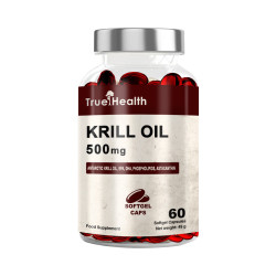 Olej z Kryla True Health Krill Oil - 60 kapsułek softgels