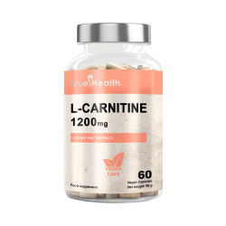 L-Karnityna True Health L-Carnitine 1200 mg - 60 kapsułek VEGE