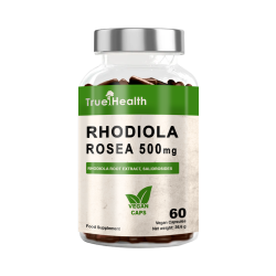 Różeniec Górski True Health Rhodiola Rosea 500 mg - 60 kapsułek VEGE