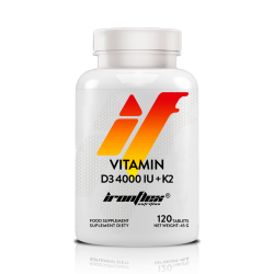 Witamina D3 IronFlex Vitamin D3 4000IU + K2 - 120 tabletek