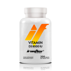 Witamina D3 IronFlex Vitamin D3 8000IU - 200 tabletek