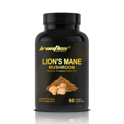 Soplówka Jeżowata IronFlex Lion’s Mane 500mg - 60 kapsułek VEGE