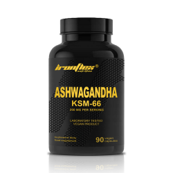 Ashwaganda IronFlex Ashwagandha KSM-66 - 90 kapsułek VEGE