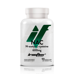 N-acetyl-L-cysteina IronFlex NAC 600 mg - 90 kapsułek VEGE