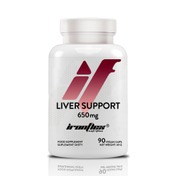 Wsparcie Wątroby IronFlex Liver Support 650mg - 90 kapsułek VEGE