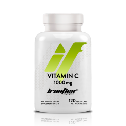 Witamina C IronFlex Vitamin C 1000mg - 120 kapsułek VEGE