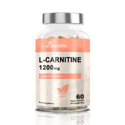 L-Karnityna True Health L-Carnitine 1200 mg - 60 kapsułek VEGE