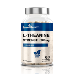 L-Teanina True Health L-Theanine 200 mg - 60 kapsułek VEGE