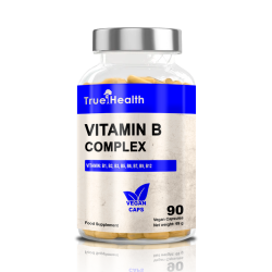 Witamina B Kompleks True Health Vitamin B Complex - 90 kapsułek VEGE