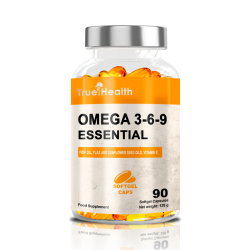 Kwasy Tłuszczowe True Health Omega 3-6-9 - 90 kapsułek softgels