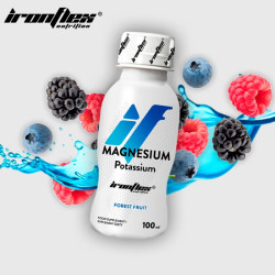 magnez IronFlex magnesium shot 100 ml smak owoce leśne
