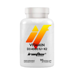 Witamina D3 IronFlex Vitamin D3 4000IU + K2 - 90 kapsułek softgels
