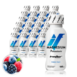 magnez IronFlex magnesium shot 100 ml zestaw 24 szt.