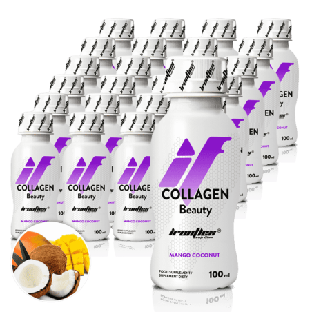 kolagen beauty ironflex zestaw 24 sztuk 100ml