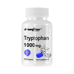 IronFlex L-Tryptophan 1000mg - 100 tabs.
