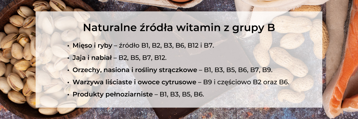 witaminy z grupy b, naturalne źródła w diecie